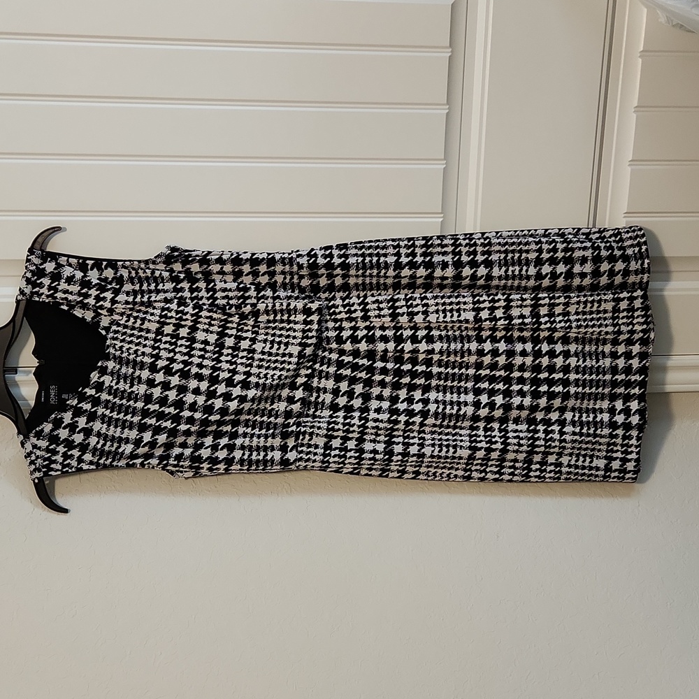 Jones New York houndstooth dress, size 4